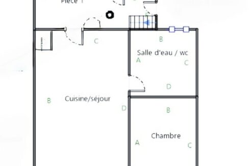 b-immo-2 pièces 76 m² 245 m² Agence Immo-Vannes - Maison à rénover et proche du centre ville - Capelle Kévin. (7)