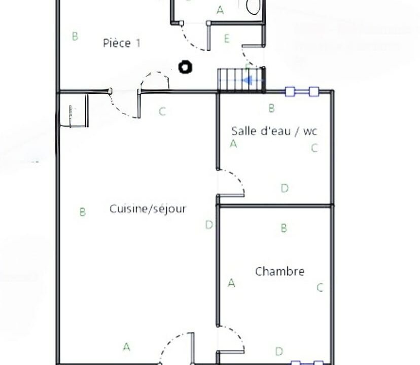 b-immo-2 pièces 76 m² 245 m² Agence Immo-Vannes - Maison à rénover et proche du centre ville - Capelle Kévin. (7)