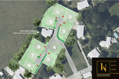 Immo-Vannes - Terrain 416 m² - ELVEN - Centre (3)