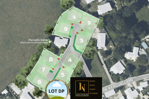 Immo-Vannes - Terrain 495 m² - ELVEN - Centre (3)